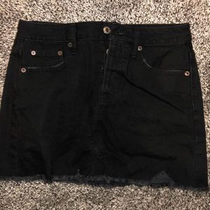 jean skirt